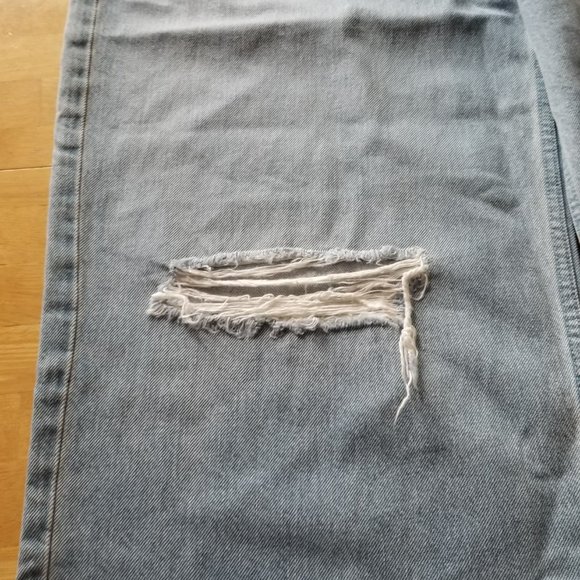 MOTHER High Rise Distressed Jeans - Picture 5 of 15